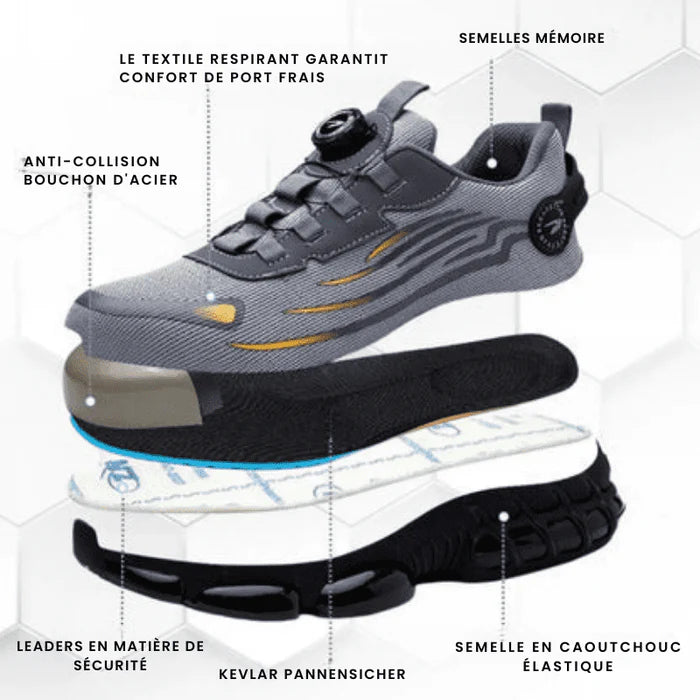 VENSK | Chaussures de sécurité ultralégères