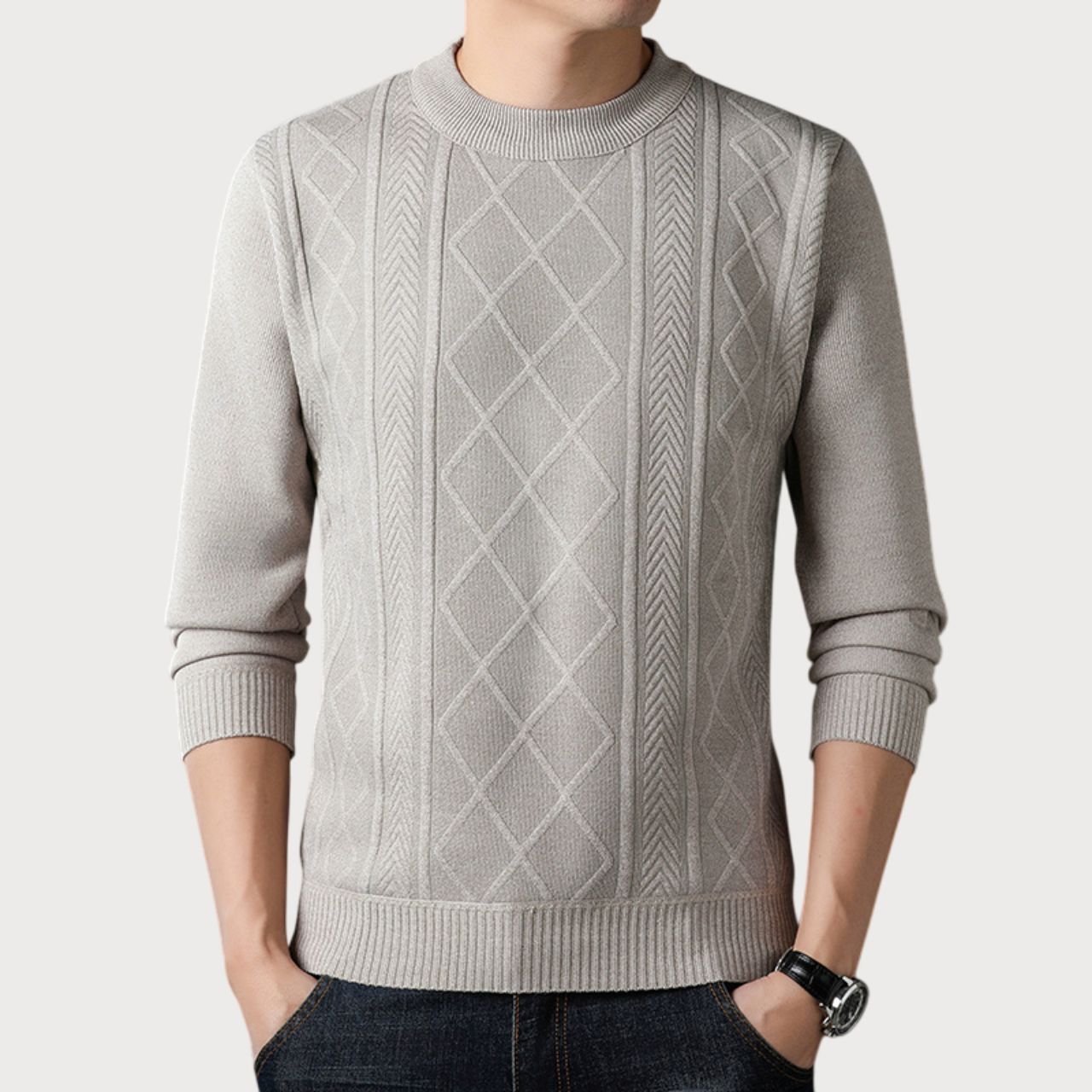 VENSK | Pull d’Hiver pour Homme