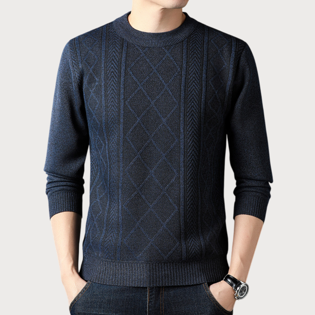 VENSK | Pull d’Hiver pour Homme
