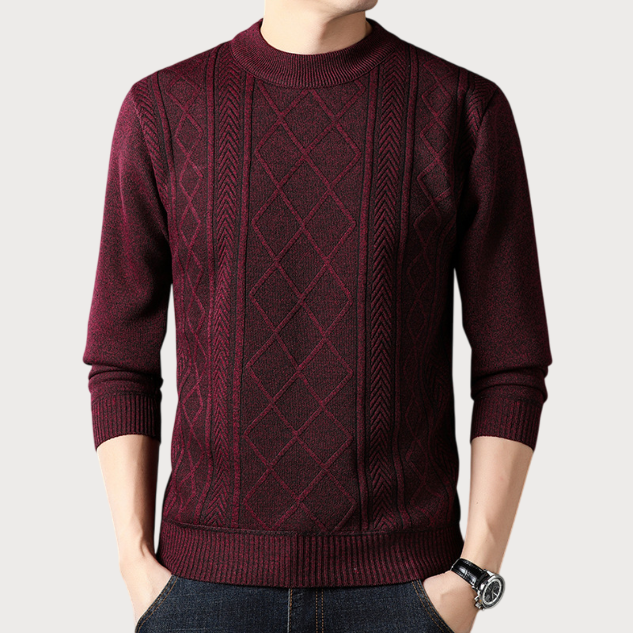 VENSK | Pull d’Hiver pour Homme