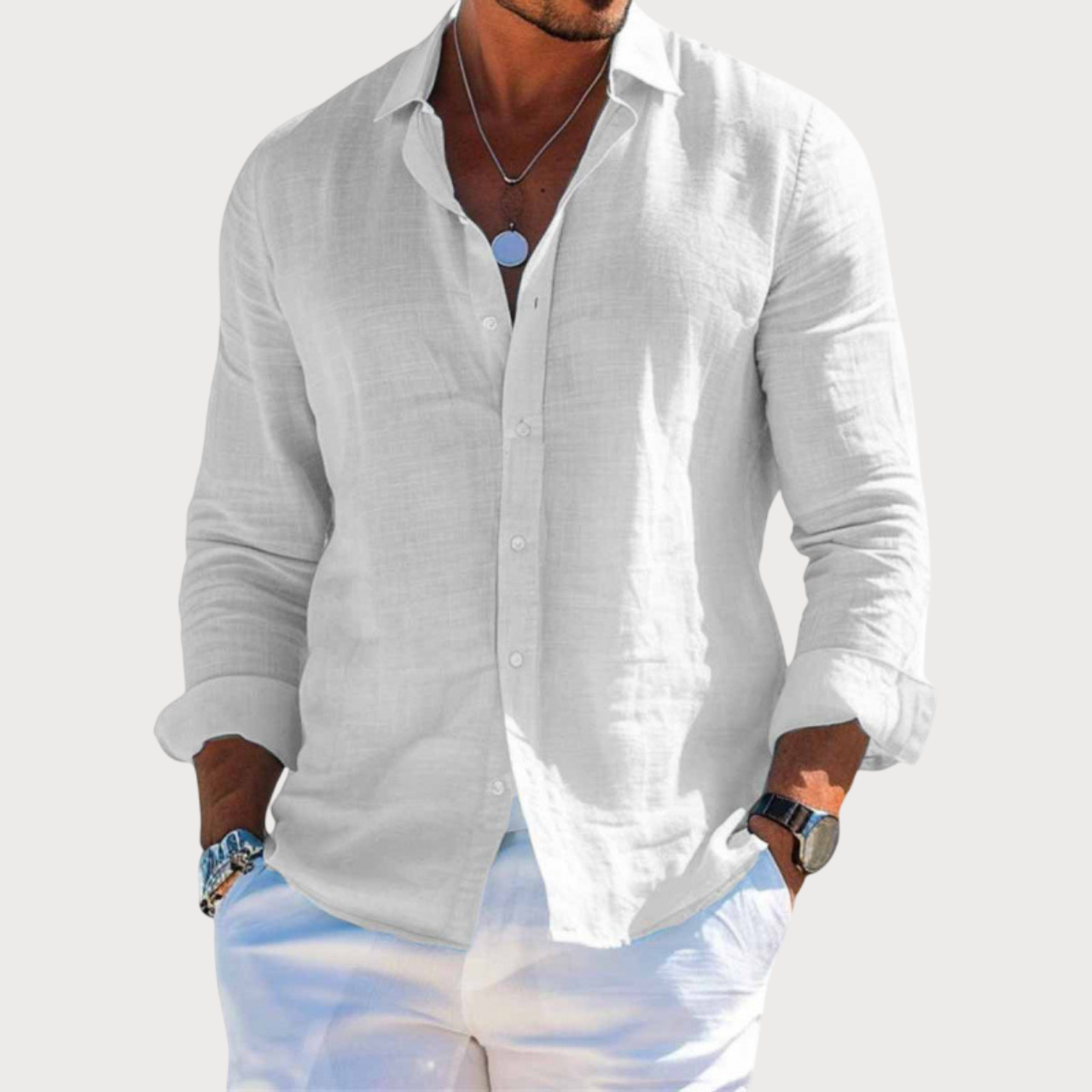 VENSK | Chemise En Lin Pierre