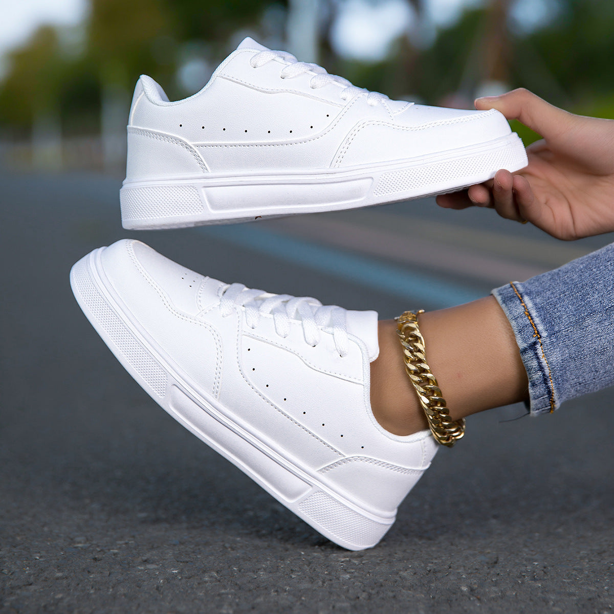 Vensk | Chaussures Épure Blanc