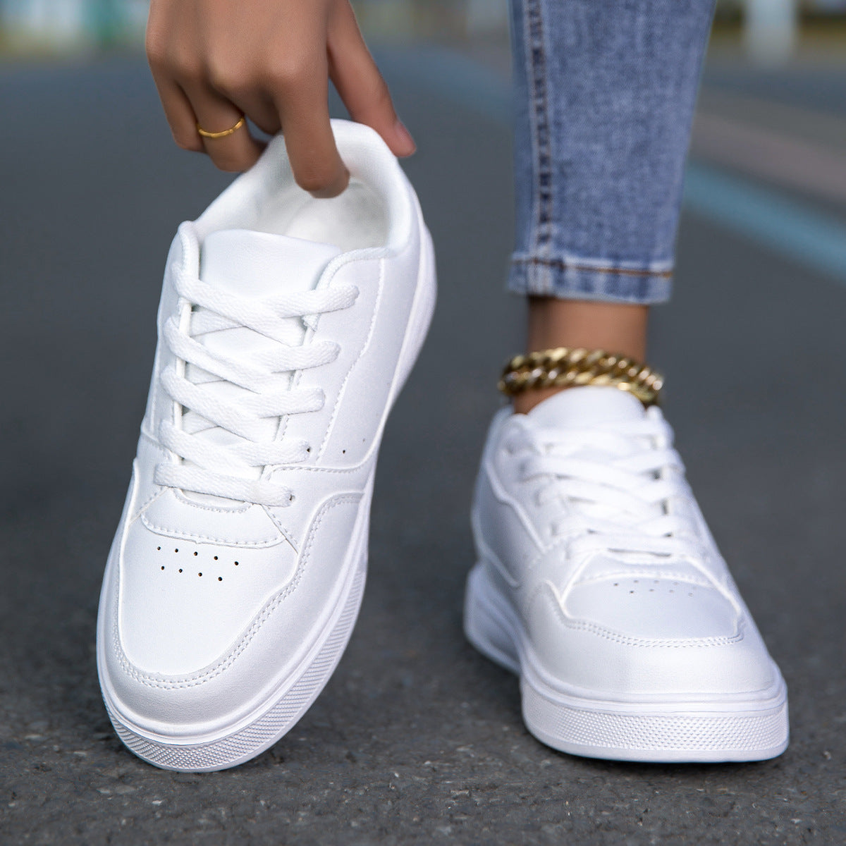 Vensk | Chaussures Épure Blanc
