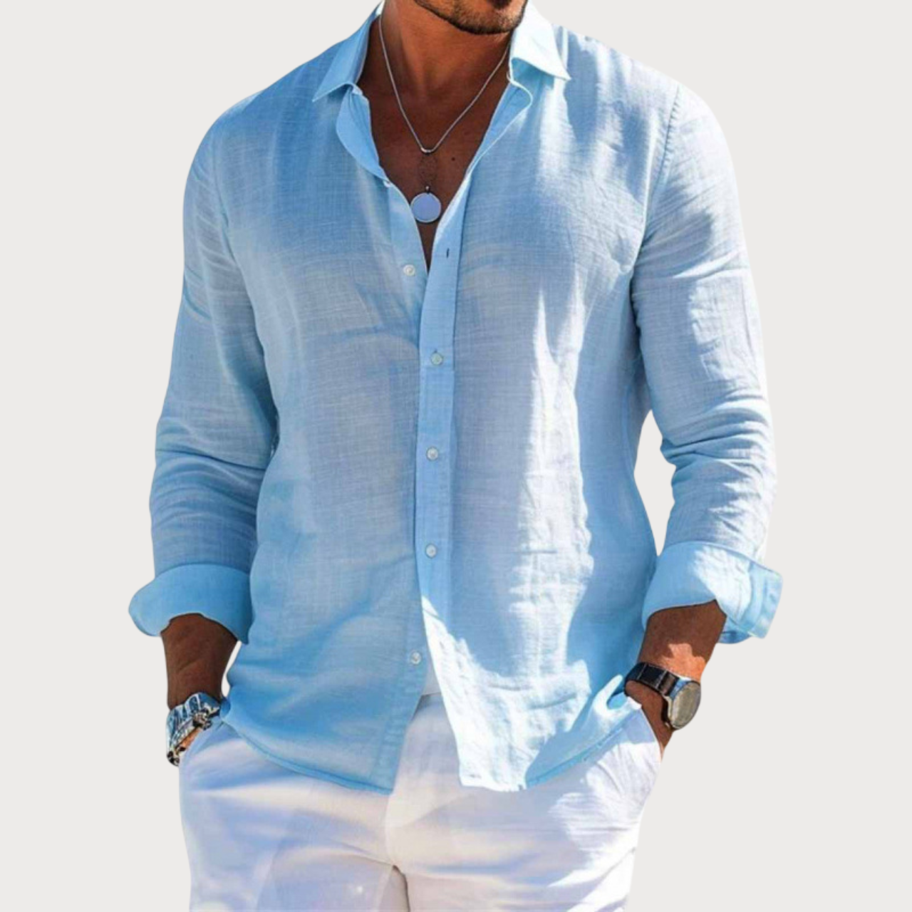 VENSK | Chemise En Lin Pierre