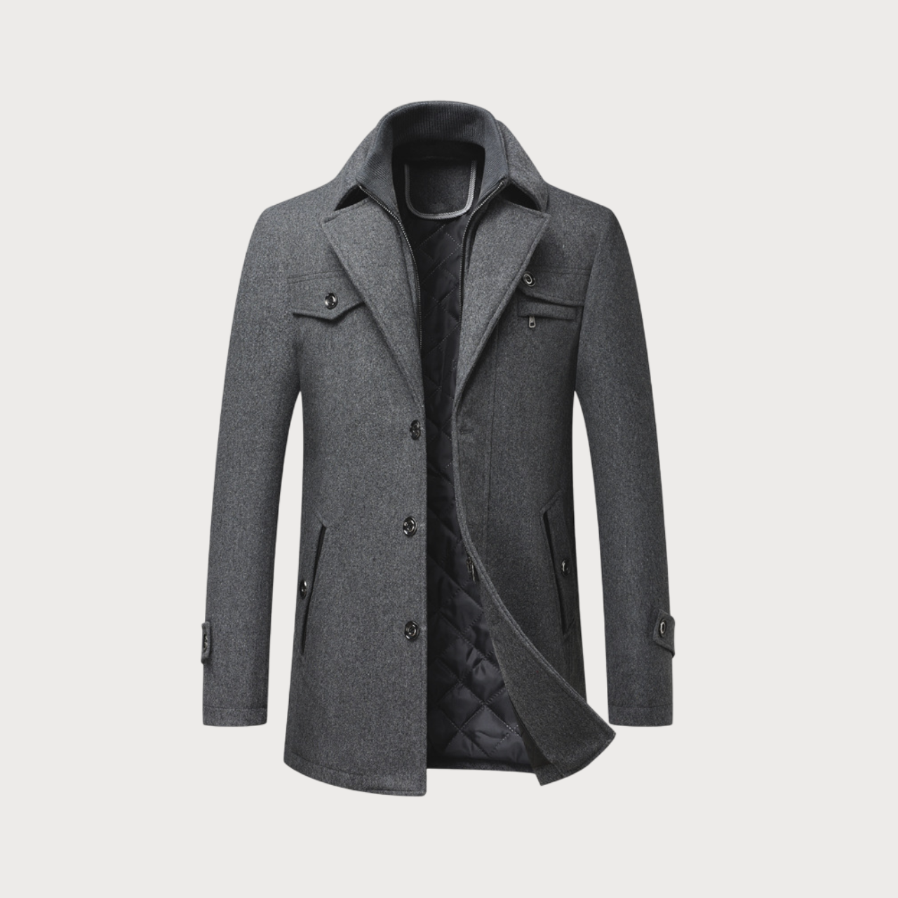 VENSK | Jeva Manteau long d'hiver